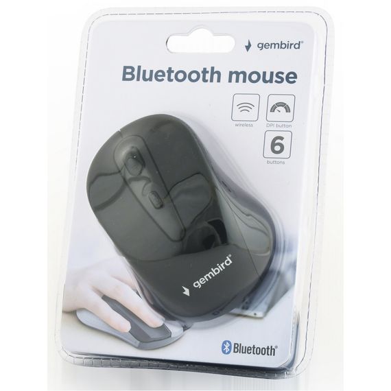 Мишка Gembird MUSWB2 Bluetooth Black (MUSWB2) | Зображення 2