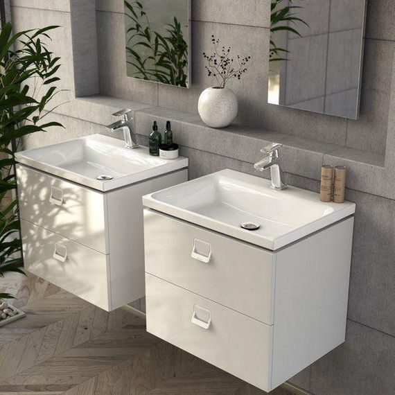 Тумба под умывальник Ravak SD Comfort 600 белый/белый | Зображення 4