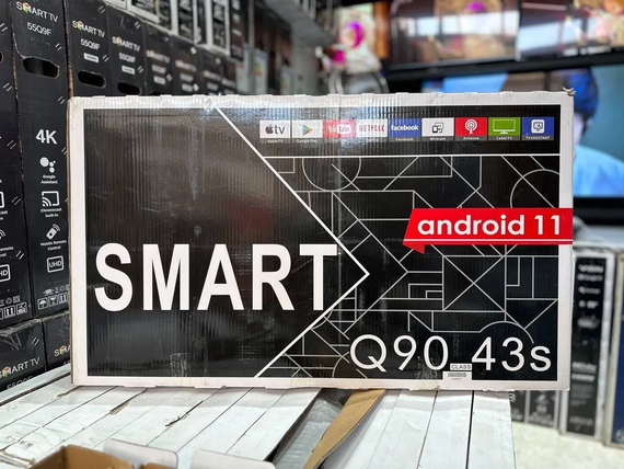Телевизор Android TV 42" дюйма Android T2 FULL HD USB/HDMI wi-fi | Зображення 4