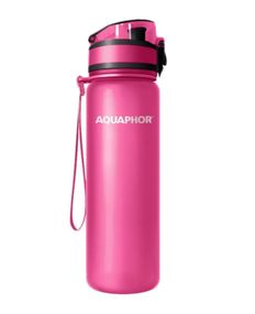 Фільтр-пляшка Аквафор Сіті pink