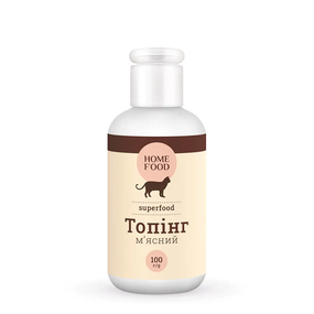 М'ясний топінг Home Food для котів, 100г