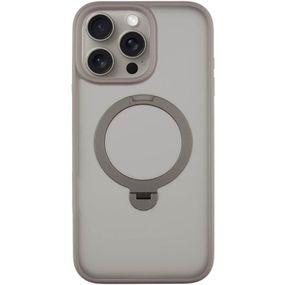 Чохол Ummi Colorful with Magnetic Fit HQ Ring для Apple iPhone 15 Pro Max (6.7") Grey