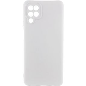 Чохол Silicone Cover Ummi Lakshmi Full Camera (AA) для Samsung Galaxy A12 Білий / White