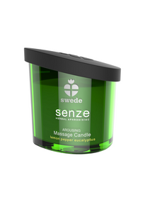 Масажна свічка - Swede Senze Arousing Lemon Pepper Eucalyptus, 150 мл Sex Aura