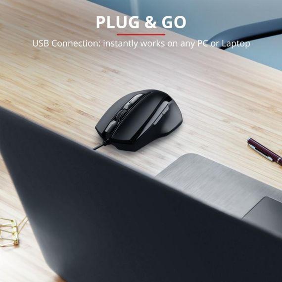 Мишка Trust Voca USB Black (23650) | Зображення 6