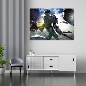 Плакат-постер з принтом Кавун Cyberpunk Edgerunners Кіберпанк Бігові краєм David Martinez Девід Мартінес Lucy А2 ПЛ000742(А2)