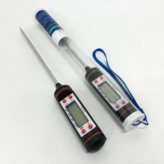 Термометр для прожарювання м'яса JR-1/TP101, Градусник щуп для м'яса, Точний термометр з виносним щупом JI-58 | Зображення 7