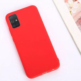 Чохол Candy Silicone для Vivo Y33s колір Червоний