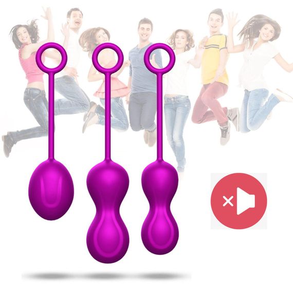 Набор вагинальных шариков - Kegel Balls Set Sex Aura | Зображення 6