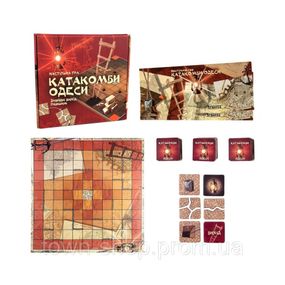 Настольная игра "Катакомбы Одессы" Strateg 30285 развлекательная