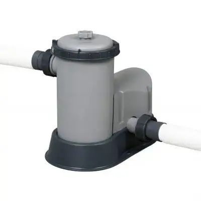 Сімейний овальний каркасний басейн Bestway 56716 549х274х122 см з фільтром та сходами на 13420 л | Зображення 7