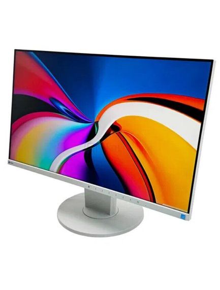 Монітор Широкоформатний Eizo FlexScan EV2450 / 24" (1920x1080) IPS / 1x HDMI, 1x DP, 1x DVI, 1x VGA, 1x USB 3.0, 2x USB 2.0, 2x Audio / 2х 1W / VESA 100x100 / Pivot б/в | Зображення 3