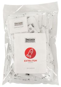 Презервативы рельефные SECURA EXTRA FUN 100 шт sexstyle
