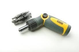 Викрутка реверсивна зі зломом 14в1 (біти 12 шт.)  CrV СИЛА