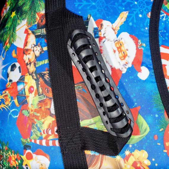 Тюбінг для катання 100 см "Новий рік" (Оксфорд, ПВХ) ватрушка надувна | Зображення 3