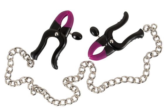 Затискачі для сосків - Bad Kitty Silicone Nipple Clamps sexstyle | Зображення 2