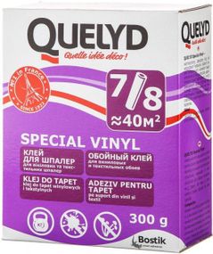 Клей Quelyd Special Vinyl для вінілових шпалер 300 г