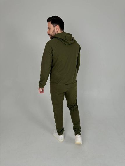 Костюм Puma худі на молнії хакі | Зображення 3