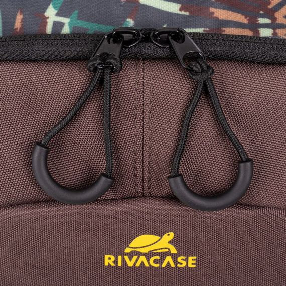 Рюкзак городской Rivacase 5461 Jungle 30 л коричневый | Зображення 8