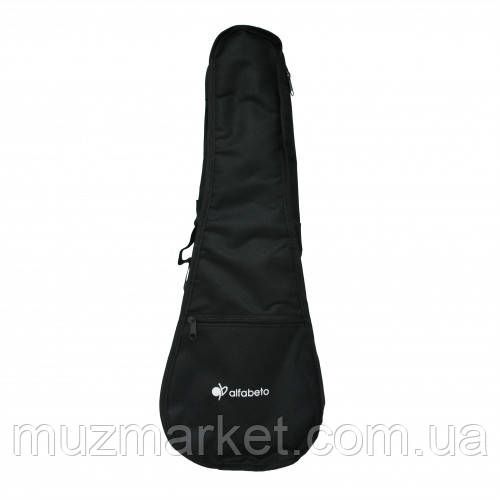 Укулеле сопрано Alfabeto CARBUK U21 BLK + (чохол) | Зображення 2