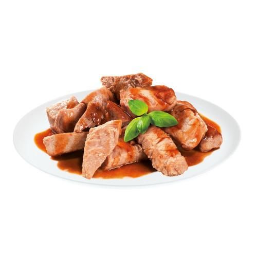 Корм влажный Brit Premium Delicate Fillets in Gravy Tuna для кошек филе в соусе тунец 85 г | Зображення 1