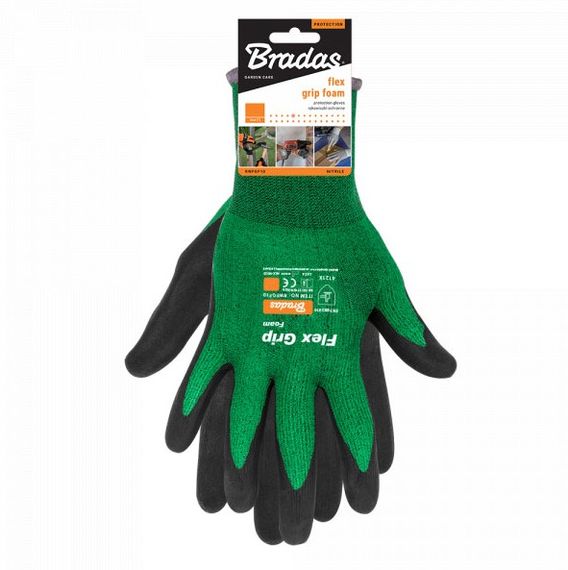 Рукавички захисні Bradas FLEX GRIP FOAM нітрил розмір 9 RWFGF9 | Зображення 2
