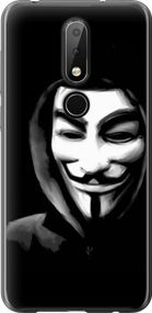 Чехол на Nokia 6.1 Plus Анонимус "832u-1539-17620"