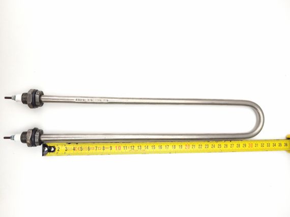 Тэн нержавейка 2000W D10/м16 для воды дугообразный дугообразный | Зображення 2