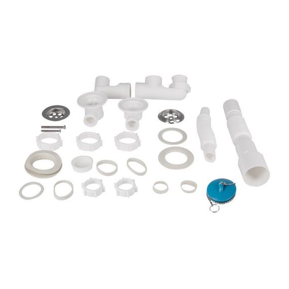 Сифон для ванны Lidz (WHI) 60 03 V002 00 с ревизией (выход 50 мм) | Зображення 2