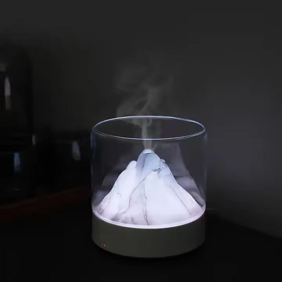 Зволожувач повітря з арома D5 Mountain gradient colour 300ml White | Зображення 2