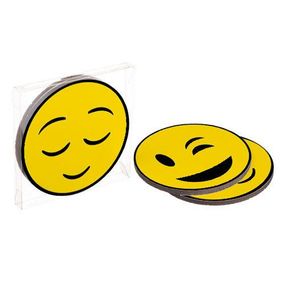 Підставки під гаряче Coaster Смайли (корок) 10 см