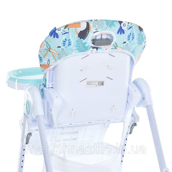 Стульчик для кормления M 3233 Toucan Mint высота регулируется | Зображення 1