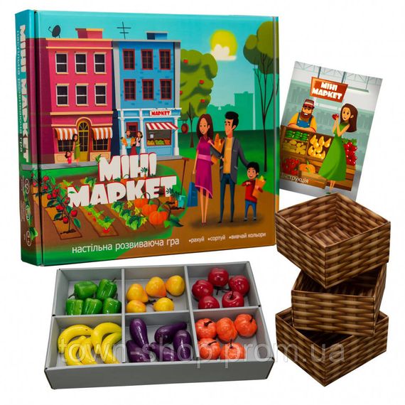Настольная игра "Мини Маркет" 30915 (укр.) | Зображення 2