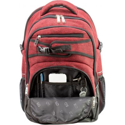 Рюкзак шкільний Cool For School Червоний з коричневим 175+ см (CF86745-03) | Зображення 1