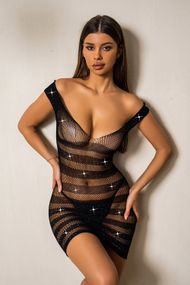 Бодістокінг JSY WW7173-D One Size, Чорний, One Size