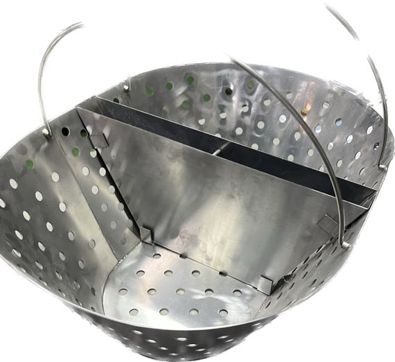 Корзинка для вугілля з розділювачем для гриля Primo Oval XL 009875 Код: 009875 | Зображення 2