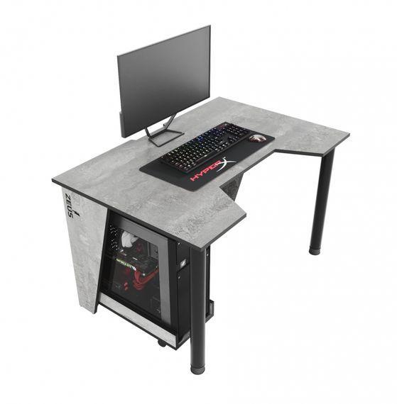 Стол геймерский ZEUS GAMER-1 бетончерный | Зображення 4