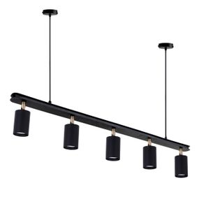 Люстра (світильник підвісний) Chime GU10 С905 Чорний, Atmolight