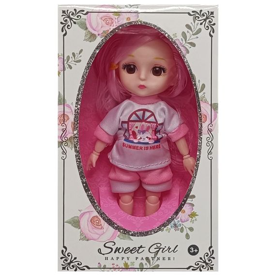 Детская кукла "Fashion Sweet Girl" 3396-144 Розовый