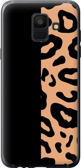 Чехол на Samsung Galaxy A6 2018 Пятна леопарда "4269u-1480-17620"
