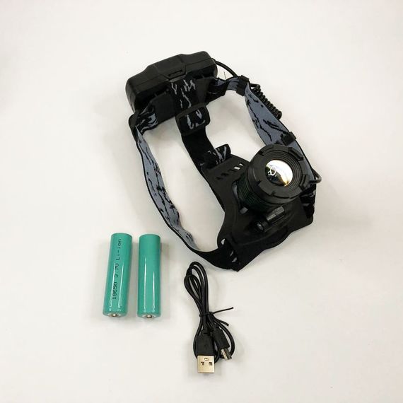 Ліхтар для рятувальників на голову POLICE BL-2188B-T6, Надпотужний налобний ліхтар GU-44 | Зображення 6