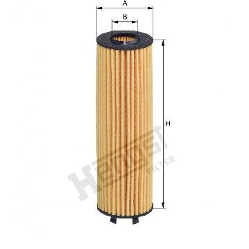 Фильтр масляный VW Caddy V 2.0 TDI 20-, Hengst, E342H D494,