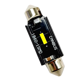 Автолампа Festoon, цоколь C5W, 1860 х 1 smd, Биполярная, обманка, 39 мм, белый, 12-24 В