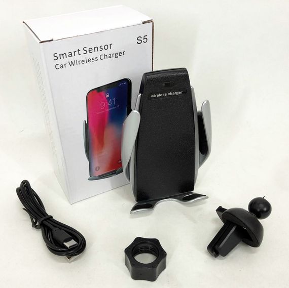 Утримувач для смартфона Smart Sensor S5 / Автомобільний тримач для телефону / Підставка QP-885 під телефон | Зображення 6