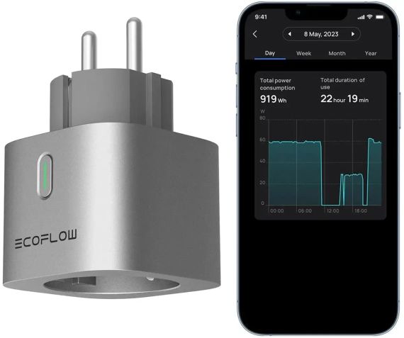 Умная розетка EcoFlow Smart Plug | Зображення 1