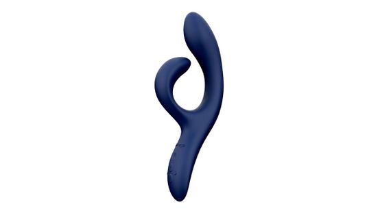 Смарт вібратор-кролик We-Vibe Nova Midnight Blue, ергономічний, регульований кут нахилу стовбура | Зображення 1