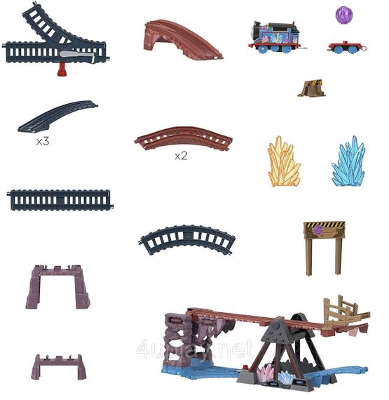 Паровозик Томас і друзі Залізниця Пригоди в кришталевій печері Fisher-Price Thomas & Friends ​Crystal Caves Adventure | Зображення 1