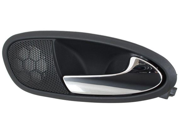 Seat Leon II (05-12) права внутрішня ручка хром, Сеат Леон 2