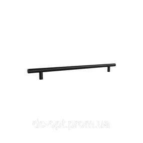 Ручка DR 11/128 SS BLK Чорна ДС Євролайн