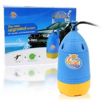 Портативне автомобільне миття від прикурювача з насосом, шлангом та розпилювачем Chejieba | Зображення 5